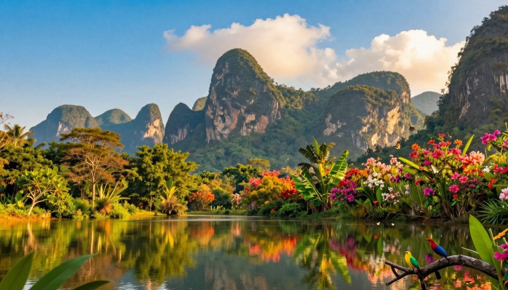 สถานที่ธรรมชาติอันงดงามในไทย