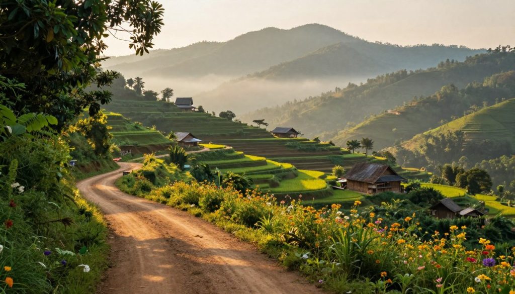 เส้นทางการเดินทางในภาคเหนือ เส้นทางการเดินทางในภาคเหนือ